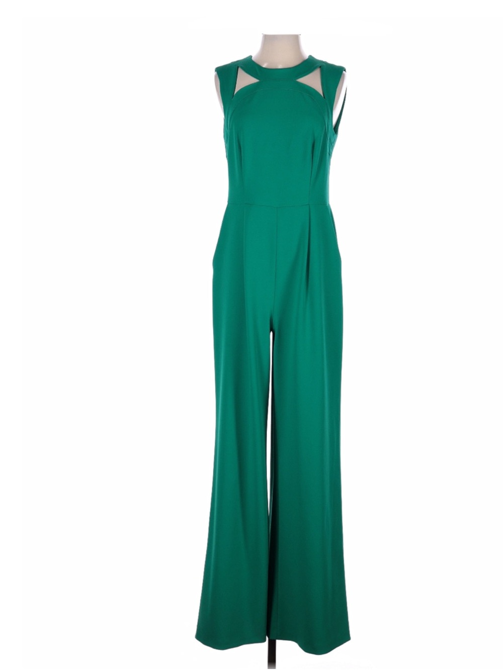 Calvin Klein jumpsuit Kelly green size 8 photo measurements wide leg